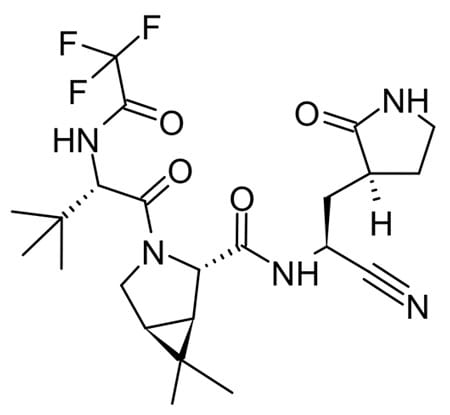辉瑞（美国）- Paxlovid分子结构